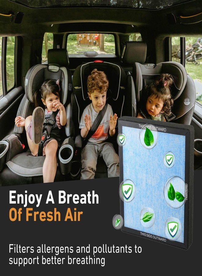 EveryAmp Cabin Air Filter Replacement HEPA with Activated Carbon - Compatible with Rivian R1T & R1S Gen1 & Gen2 Vehicles 2022 2023 2024 2025 2026 - Image 3